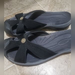 keen bali comfort slip on slide sport 8